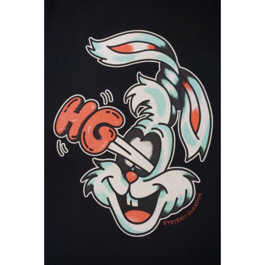 HYSTERIC GLAMOUR ヒステリックグラマー 02253CT11 RABBIT T