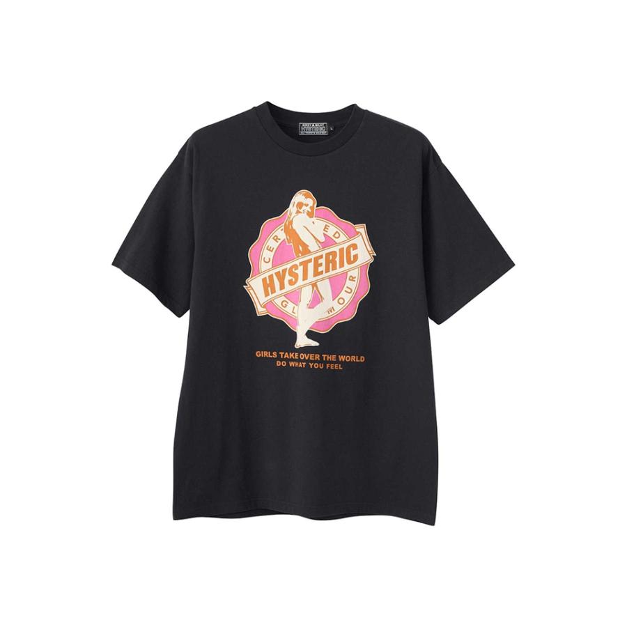 HYSTERIC GLAMOUR ヒステリックグラマー 02251CT12 GIRLS TAKE HYSTERIC GLAMOUR ヒステリックグラマー 02251CT12 GIRLS TAKE