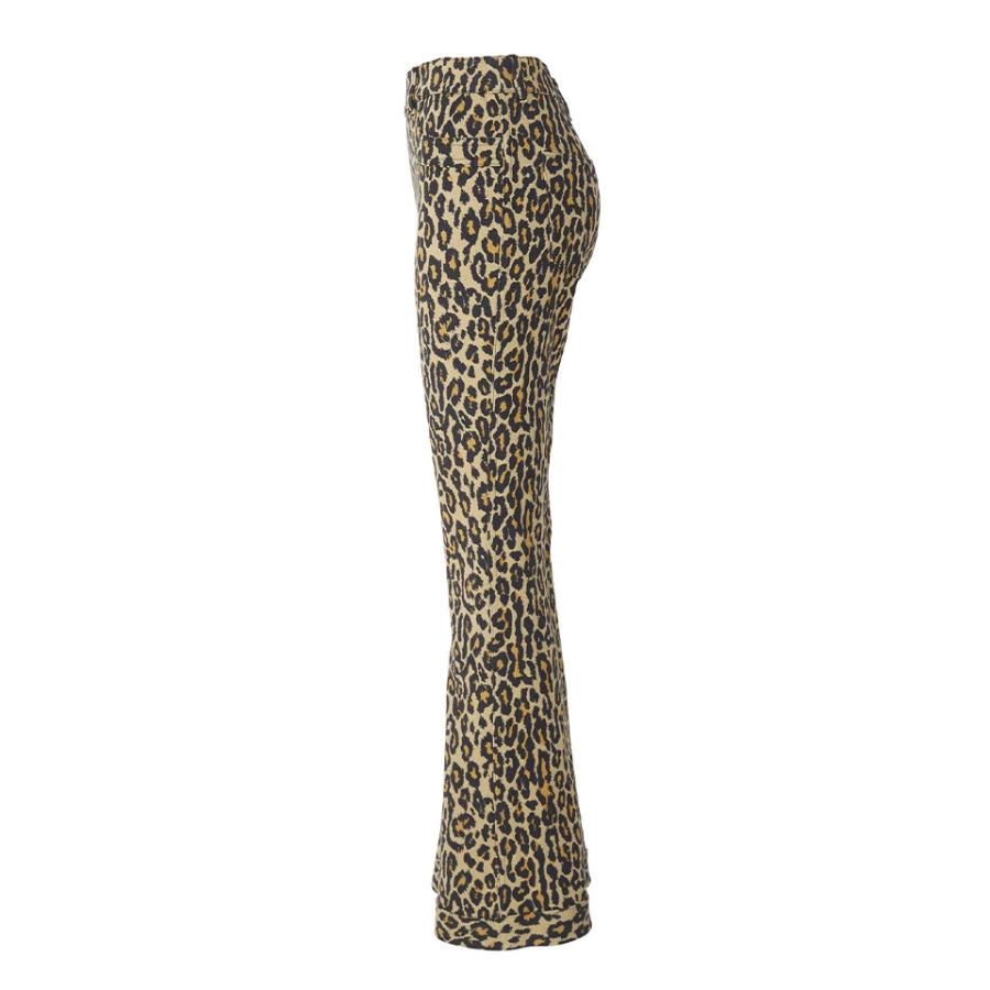HYSTERIC GLAMOUR ヒステリックグラマー 01261CP01 LEOPARD柄 リバーシブルスウェットパンツ MULTI 正規通販の画像