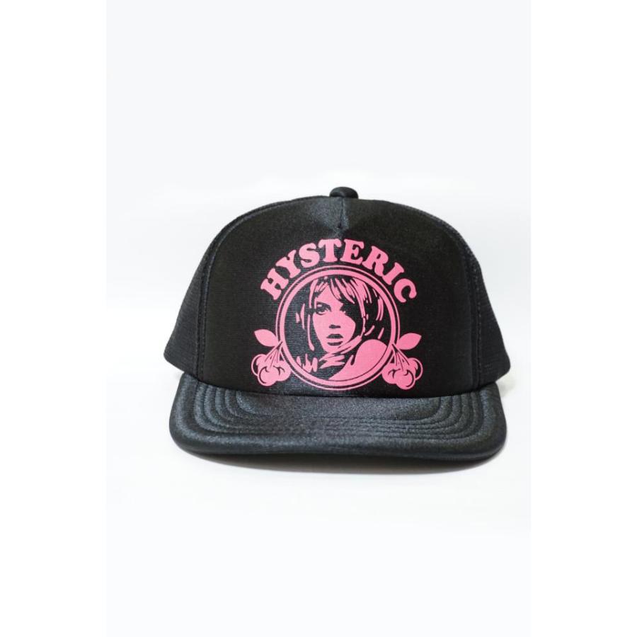 26新作　完売品　ヒステリックグラマーCHERRYグロッシーメッシュキャップ HYSTEIRC CHERRY グロッシーメッシュキャップ|HYSTERIC GLAMOUR WOMEN