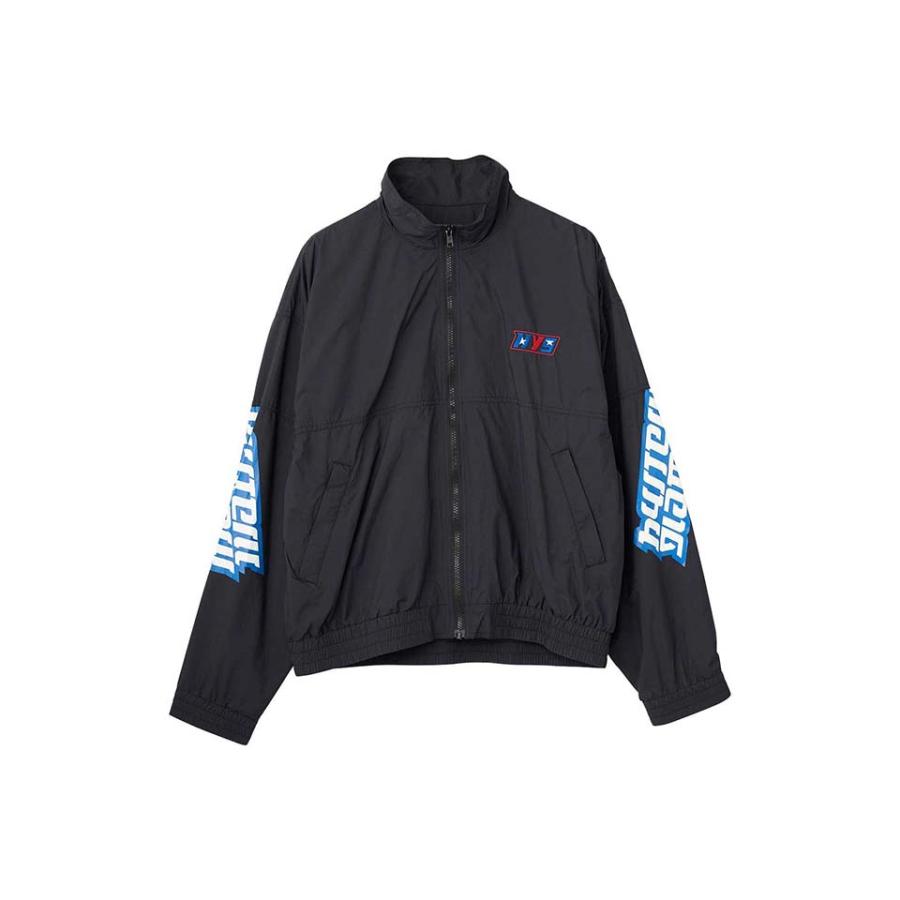 HYSTERIC GLAMOUR ヒステリックグラマー 02261AB03 FAST STAR スタンドカラーブルゾン BLACK 正規通販 メン