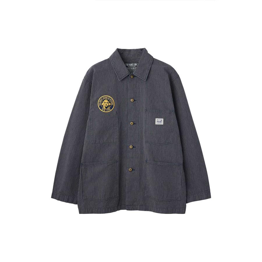 HYSTERIC GLAMOUR ヒステリックグラマー 02261AB06 HYSTERIC ECHO DREAM刺繍 カバーオールジャケット Iの画像