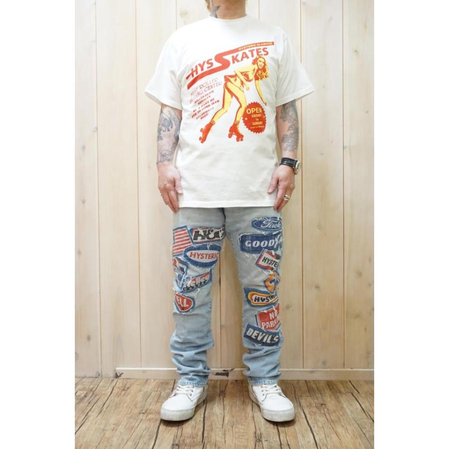 HYSTERIC GLAMOUR（ヒステリックグラマー） 02261CT11 HYS SKATES T