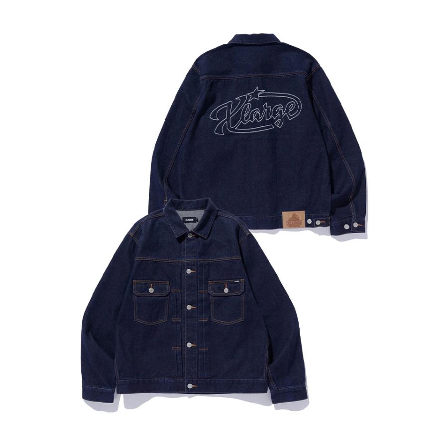 XLARGE（エクストラ ラージ） 101261021007 STAR LOGO DENIM JACKET