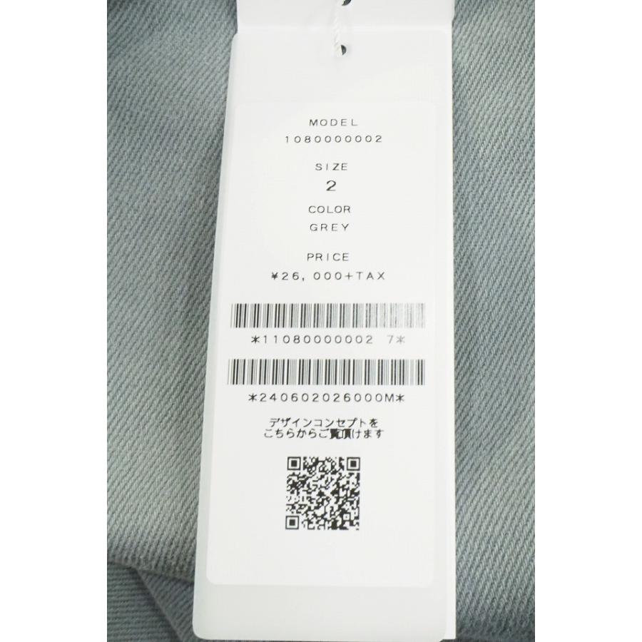 メンズ junhashimoto ジュンハシモト 1080000002 SLIM JERSEYS スリムジャージーデニムパンツ [GRAY] 正規通販_11