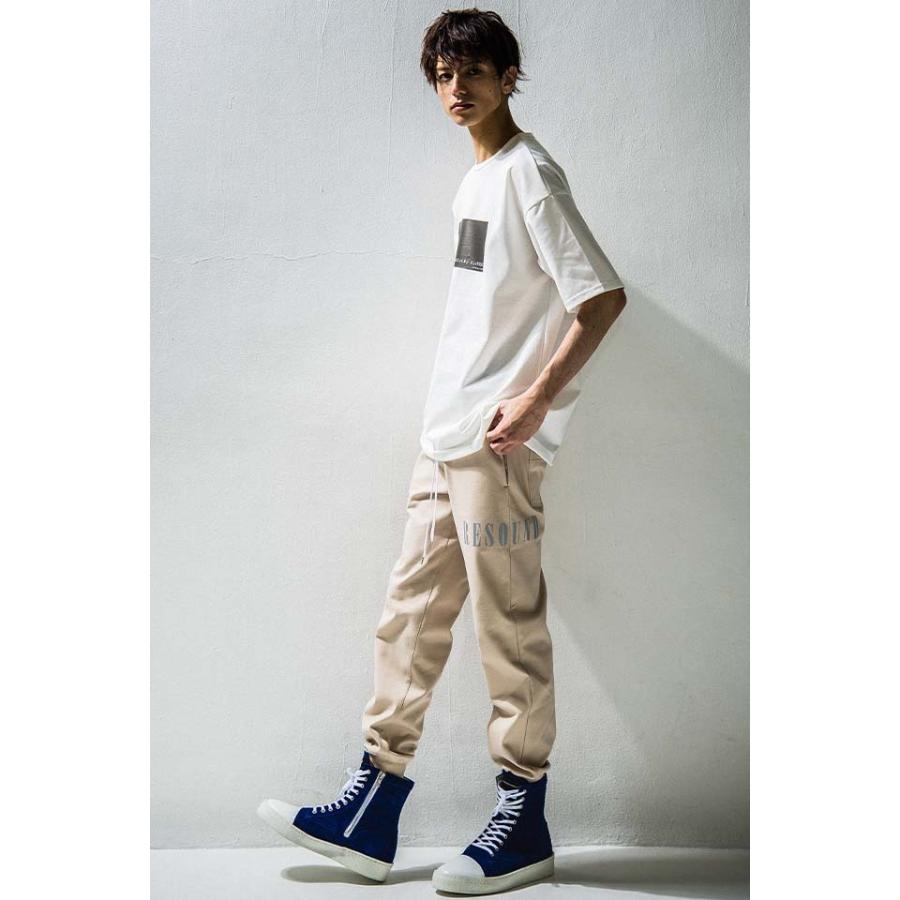 RESOUND CLOTHING ハイカットブーツスニーカー　ベージュ　Mサイズ RESOUND CLOTHING（リサウンドクロージング） RC-BASIC-KICK1 GUNS