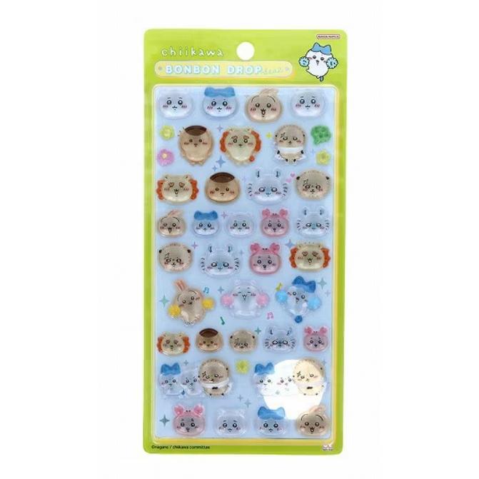 サンスター文具 【数量限定】ちいかわ ボンボンドロップシール みんな