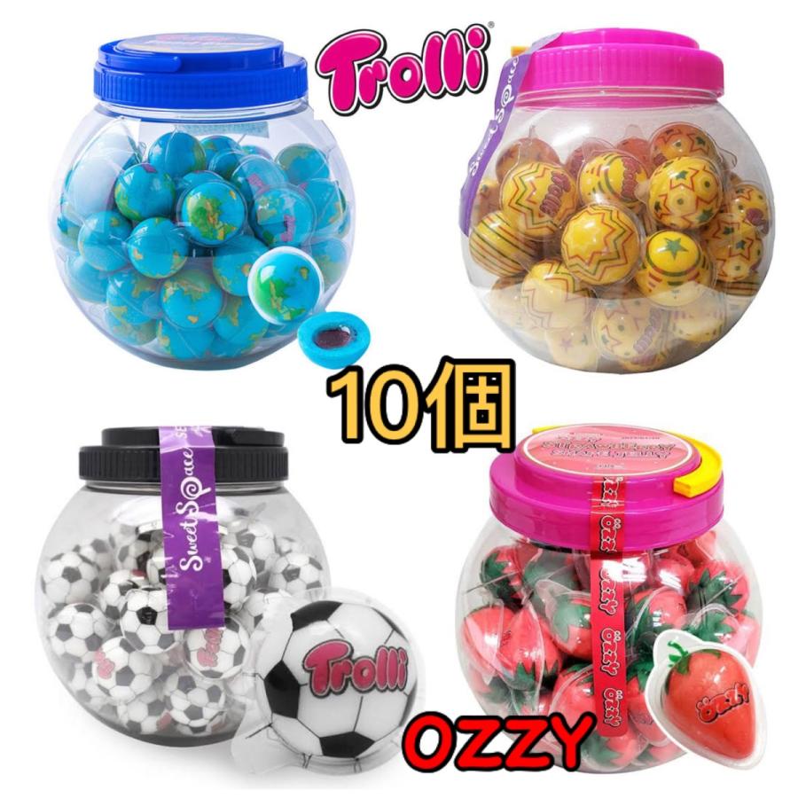 Ozzy 倉庫 イチゴグミ 10個 オージー イチゴ形グミ いちごグミ Strawberry Shape Jelly Youtube 韓国グミ Trolli 個別包装 Gummi 地球グミ Asmr トローリ