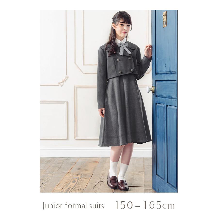 卒業式 スーツ 女の子 小学生 150 160 165 4点セット ジャケット ブラウス リボンタイ ジャンパースカート 子供服 卒服 小学校 卒業式スーツ 子供ドレス アリサナ 通販 Paypayモール