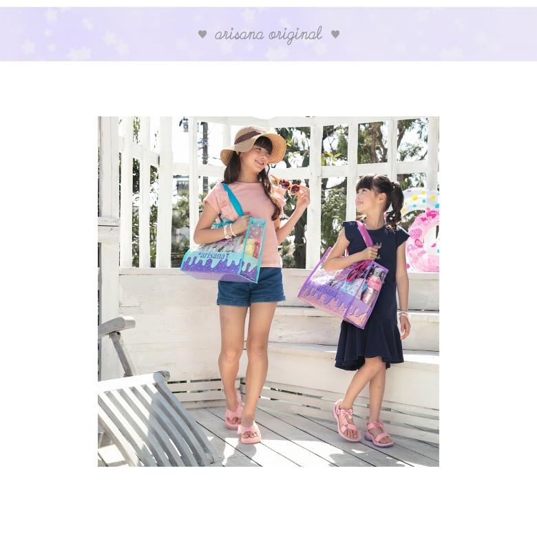 プールバッグ 子供 おしゃれ 女 小学校 女子 プール バッグ キッズ ブランド 大きめ アイス柄 メール便可 子供ドレス アリサナ 通販 Paypayモール