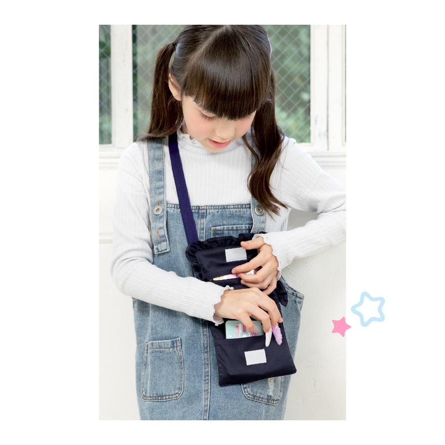 arisana（アリサナ） 移動ポケット クリップ ひも付き 女の子 ポケット