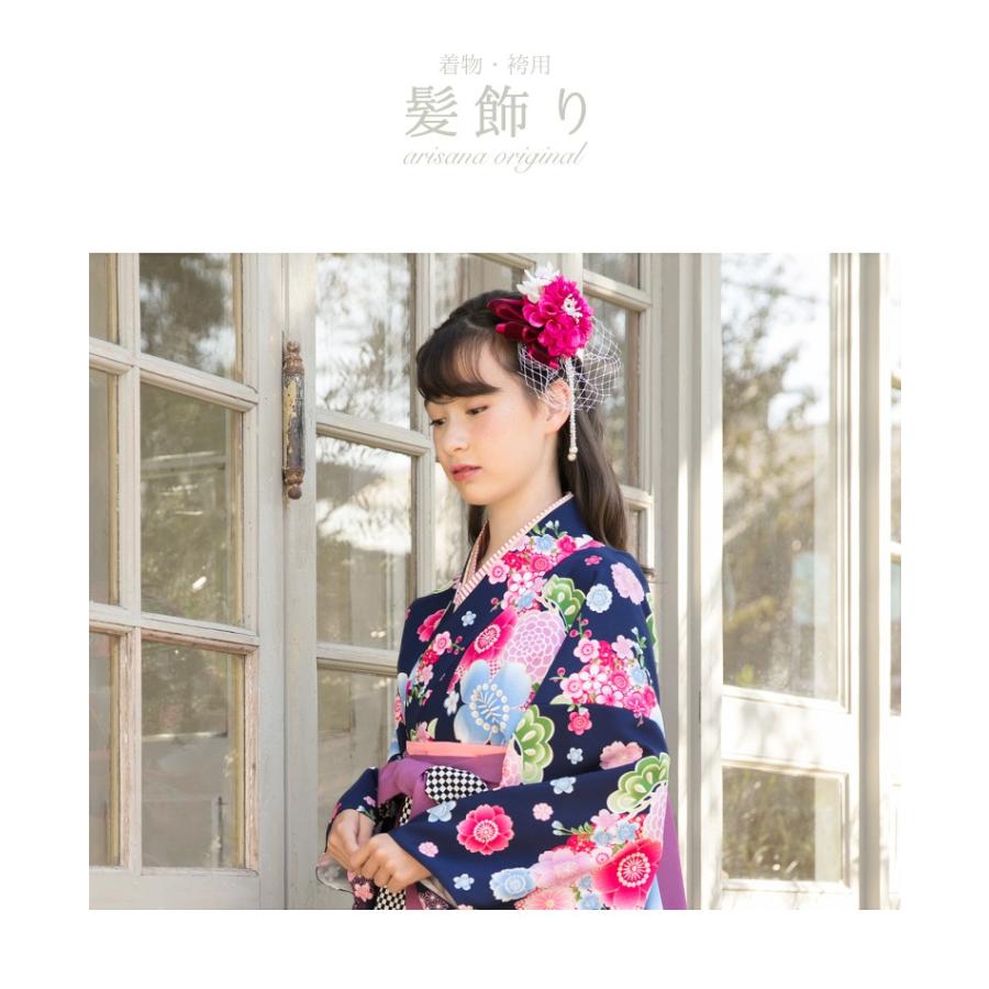 袴 髪飾り 卒業式 子供 女の子 ヘアアクセサリー 着物 浴衣 和風 和  