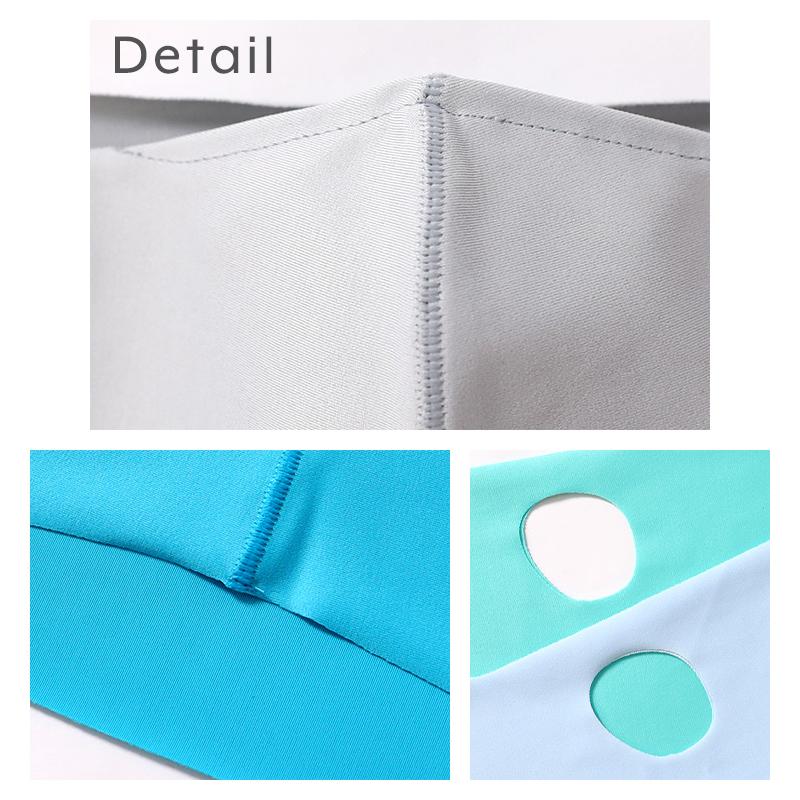 フェイスカバー マスク 夏用 uv 冷感 日本製 水着素材 洗える レディース メンズ クールタイプ | arisana | 09