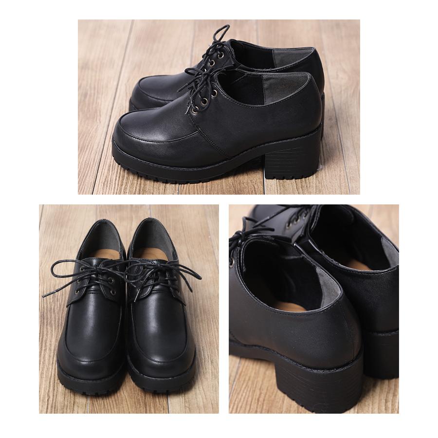 厚底レースアップブーティー フォーマル 靴 女の子 フォーマルシューズ