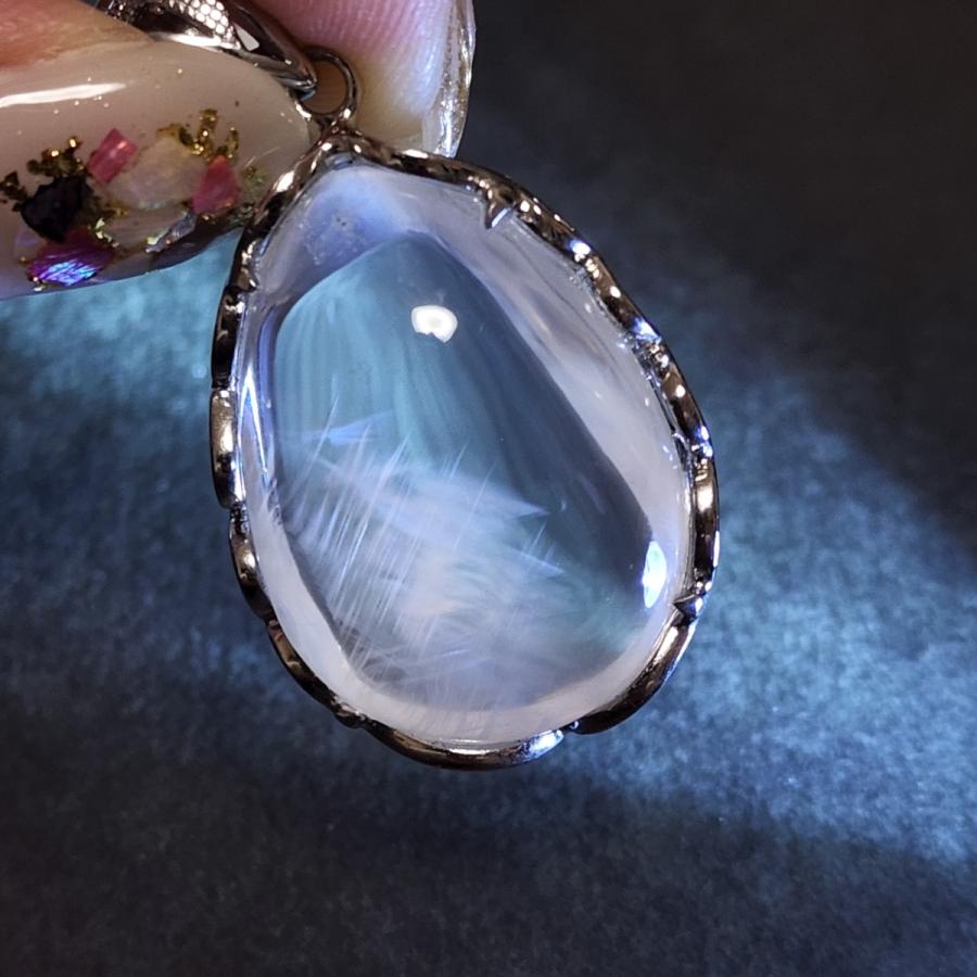 高品質 ブルーターラクォーツ ペンダントトップ◇ ブルーターラクォーツペンダントトップ◇