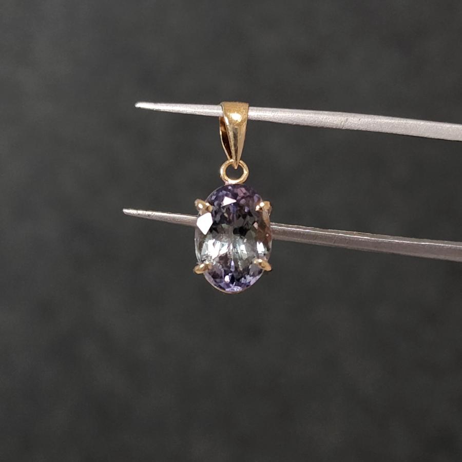 ❤️未使用❤️ タンザナイト k18 k18WG コンビ トップ 10361357-12.jpg