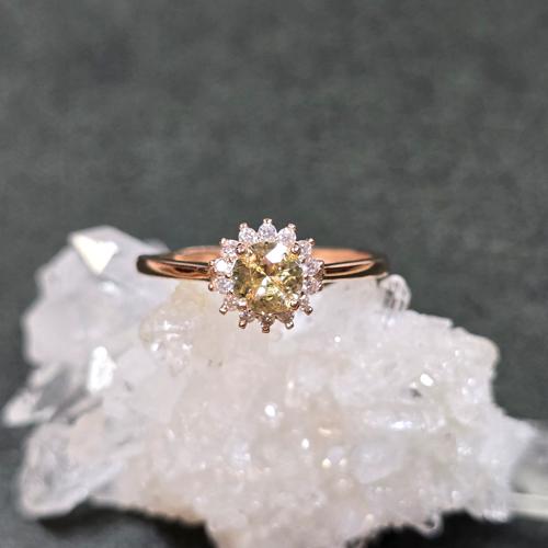 ファンシージルコン リング ファンシージルコン 指輪 : momi accessory 