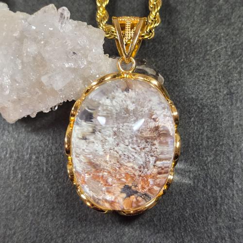 ホワイトガーデンクォーツ ペンダント ホワイトガーデンクォーツ