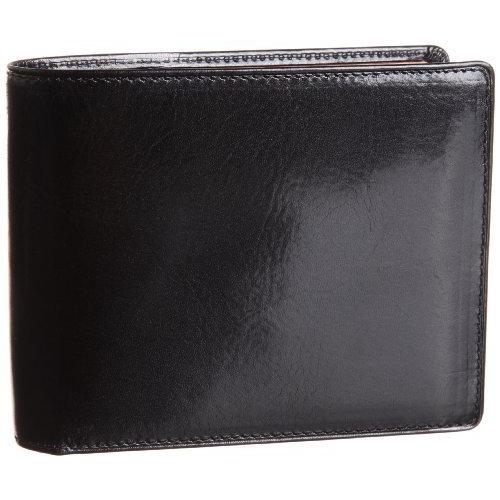 超格安価格 [オリーチェ] 二つ折り財布 オリーチェレザー使用 メンズ (ブラック) 長財布