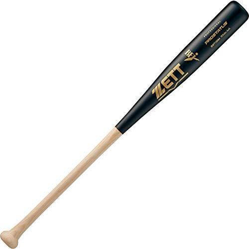 ZETT(ゼット) 硬式野球 プロステイタス 木製(北米産ホワイトアッシュ) バット 84cm 900g平均 ナチュラル×ブラック(1