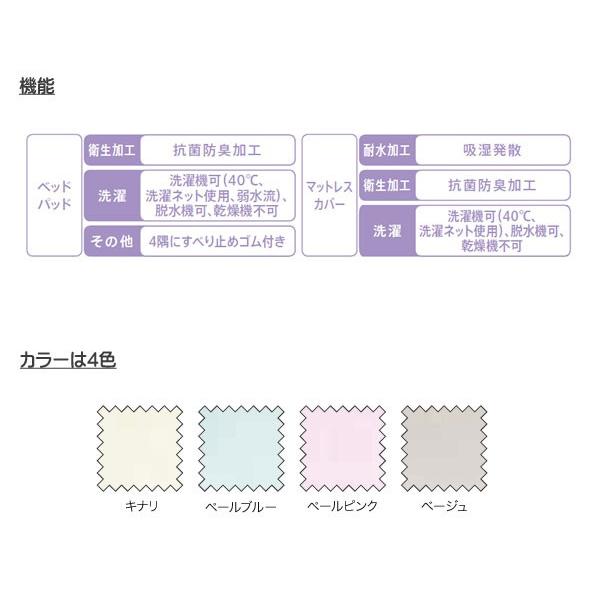 フランスベッド製寝装品3点パック グッドスリーププラス（羊毛3点