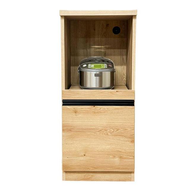 米びつ付きレンジ台 トースト 幅45cm : もみじや家具 - 通販 - Yahoo