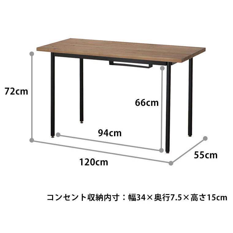 デスク ウォルク WORC 120cm｜momijiyakagu｜06