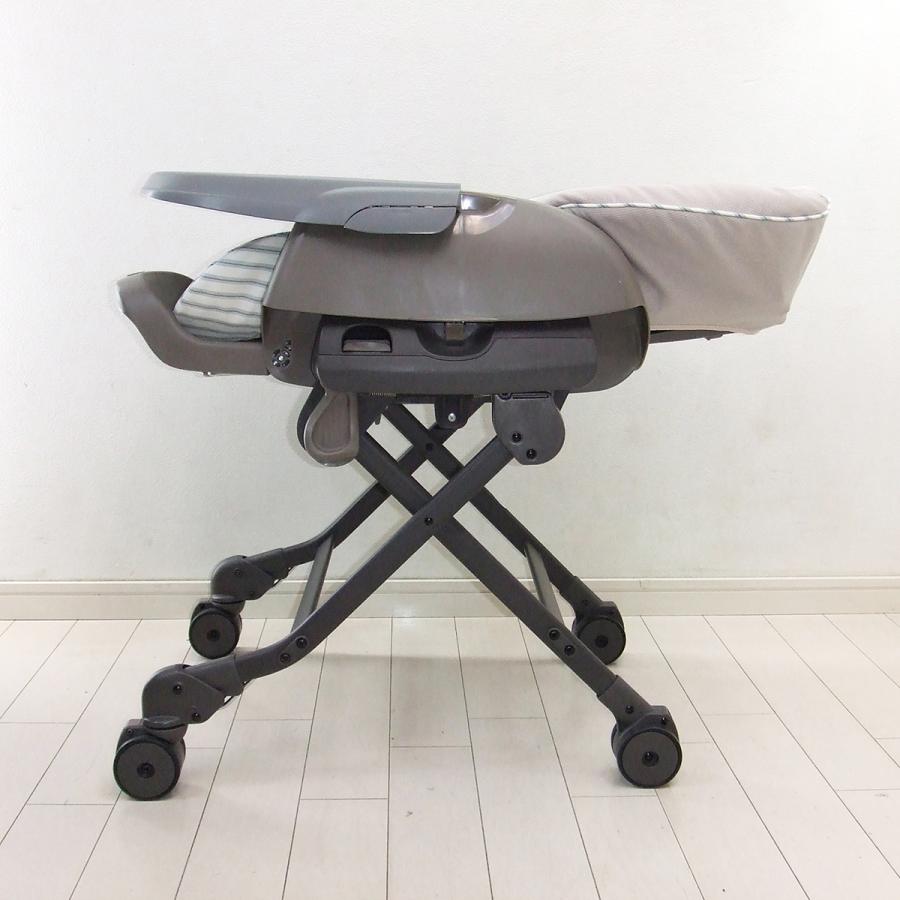 手動 ハイローチェア 中古 コンビ ネムリラ ラック＆チェア combi Combi（コンビ） 綺麗 手動 ハイローチェア 中古 ネムリラ ラック