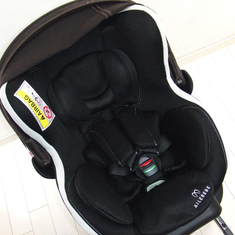 綺麗 チャイルドシート エールベベ クルット3iプレミアム ISOFIX アイソフィックス 新生児から4歳 中古チャイルドシート【C.一般中古