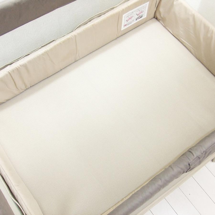 アップリカ（Aprica） 美品 ベビーベッド 中古 ココネルエアー Aprica 
