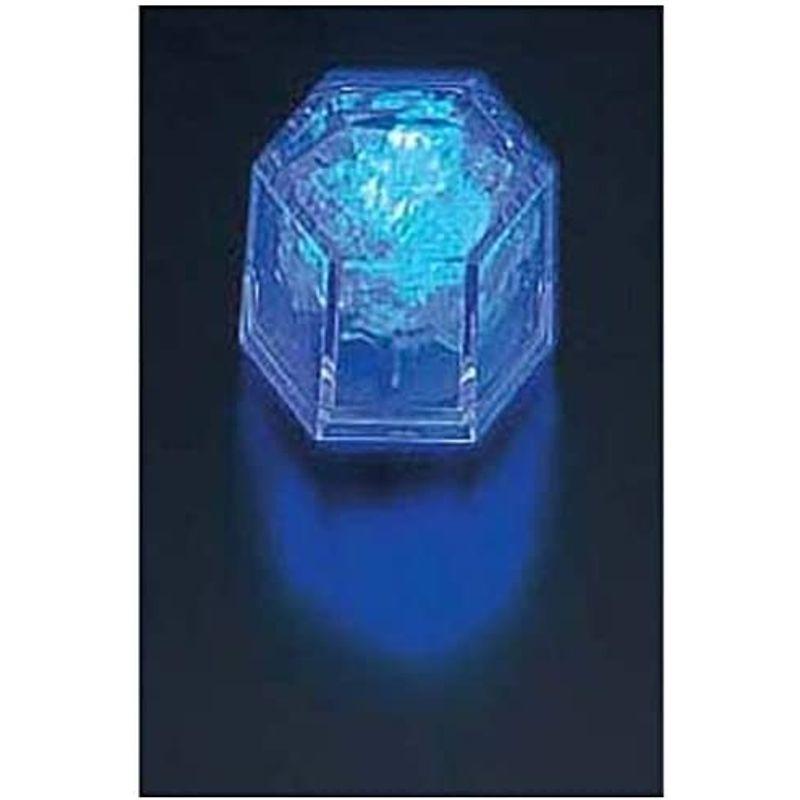 光る氷 ライトキューブ・クリスタル(24入)ブルー