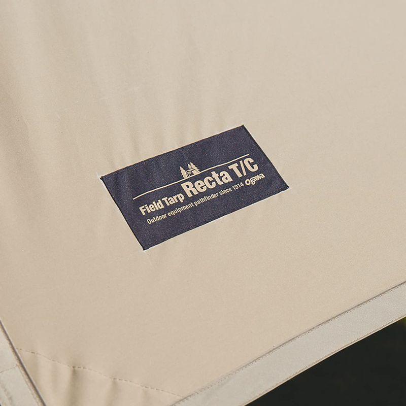 ogawa(オガワ) キャンプ アウトドア レクタタープ フィールドタープレクタTC サンドベージュ 3421-70 オガワ キャンプ アウトドア レクタタープ フィールドタープレクタTC サンドベージュ サイズ