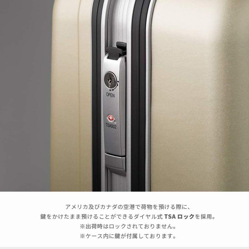 スーツケース キャリーバッグ キャリーケース ハード シボ加工 M サイズ 5日 6日 7日 日本製 無料受託手荷物可 フレーム TSAロッ 約 サイズ キャリーバッグ キャリーケース ハード シボ加工 5日 6日 7日 日本製 無料受託手荷物可 フレーム ACE エース ORBITER AE 　
