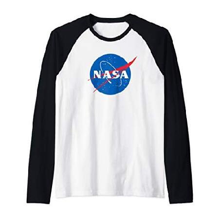 着るだけで宇宙気分Nasa shirt 0fficially Licensed Nasa L0g0 T shirt gift idea Raglan Baseball Tee