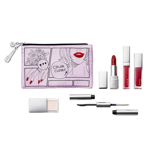 限定】RMK アールエムケー ホリデールック レッドメイクアップキット
