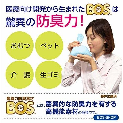 [クリロン化成] うんちが臭わない袋 BOS ペット用 Lサイズ 15枚入×2袋 送料無料（ポスト投函便）｜momo-tail｜02