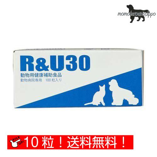 R&U30 10粒×1シート犬猫用 体重1kg〜10kg 1日1粒10日分お試し 共立製薬  送料無料（ポスト投函便）｜momo-tail