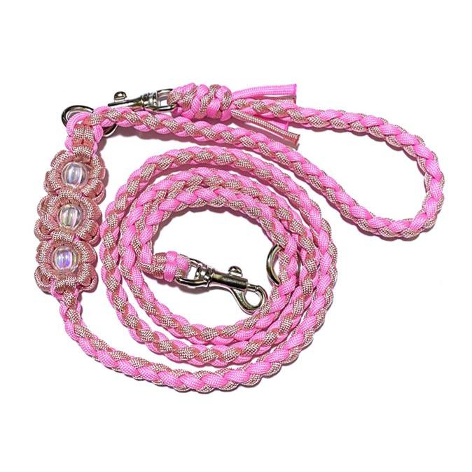 PARACORD LEAD パラシュートコード カフェリード（フラワー）自分だけ