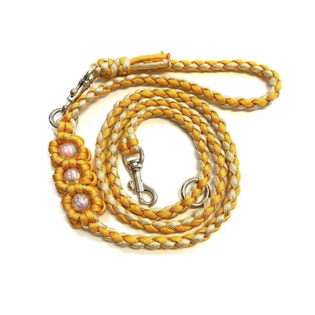 PARACORD LEAD パラシュートコード カフェリード（フラワー）自分だけ