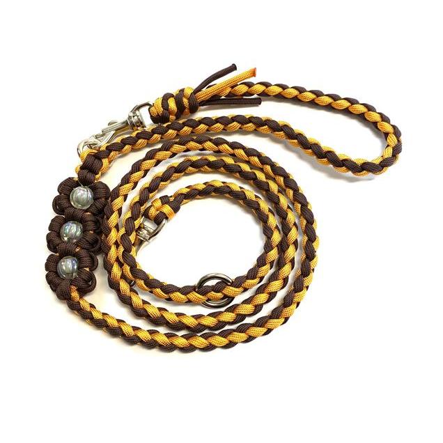 PARACORD LEAD パラシュートコード カフェリード（フラワー）自分だけ