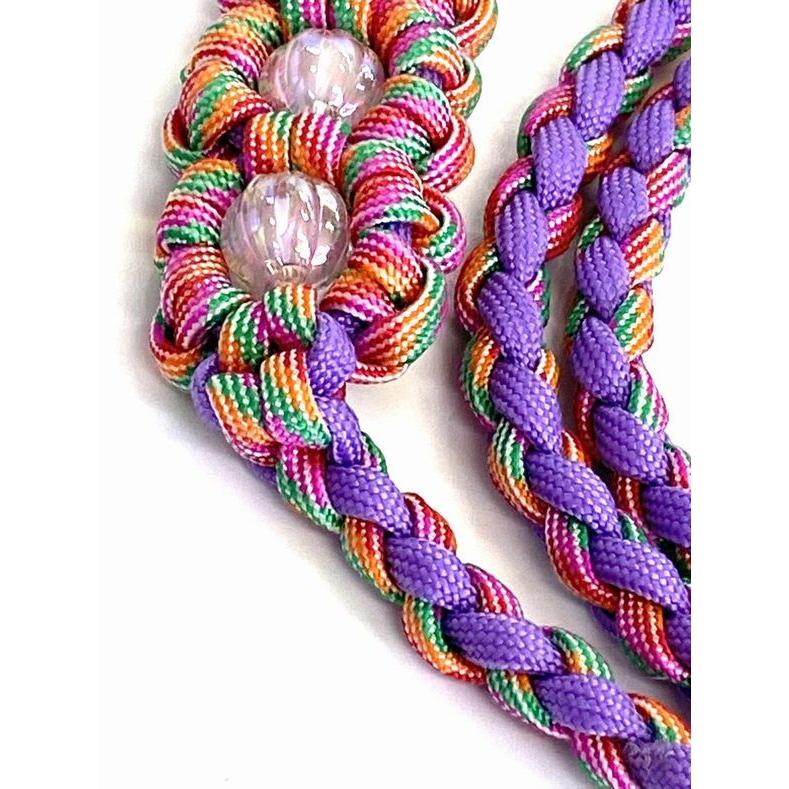PARACORD LEAD パラシュートコード カフェリード（フラワー）カラー：N