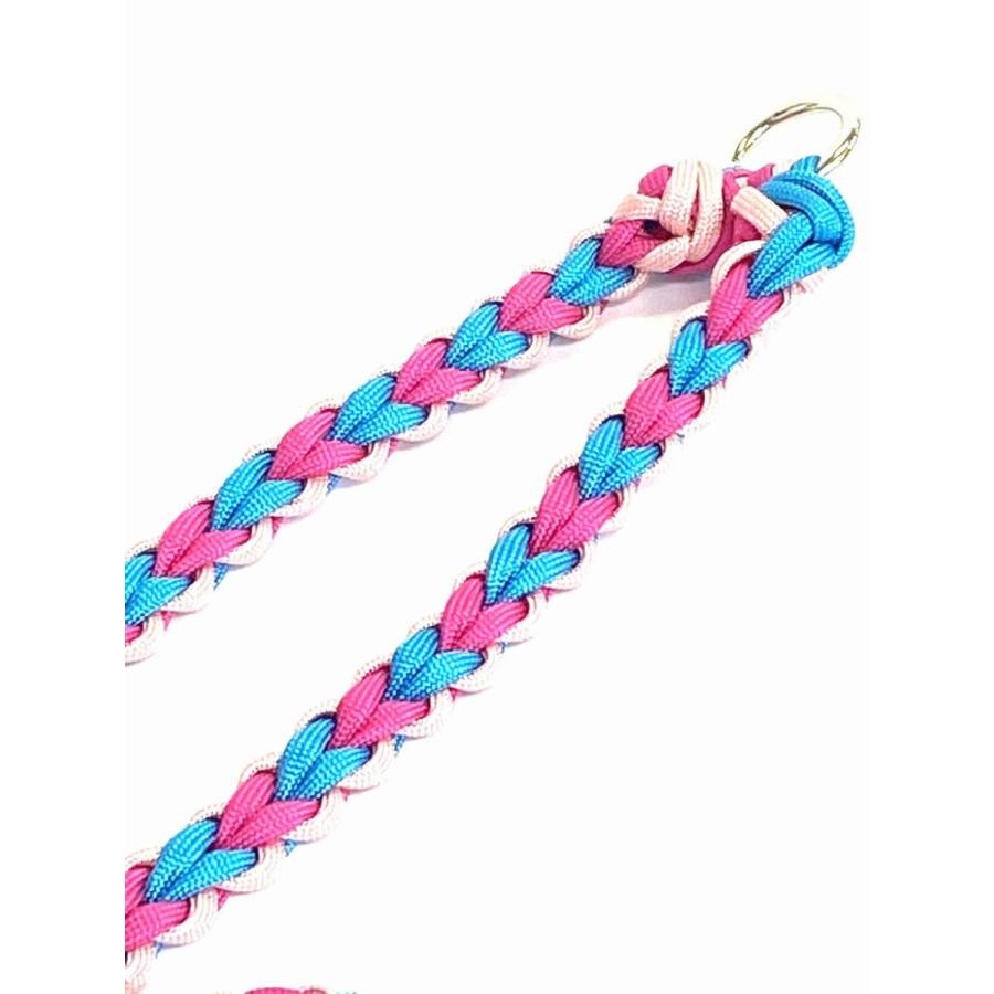 PARACORD LEAD パラシュートコード 多機能リード2頭引き（ハート