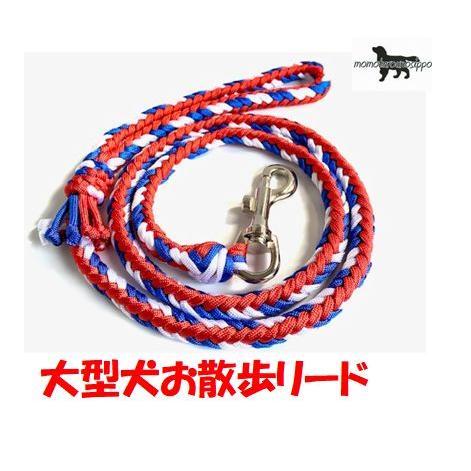 PARACORD LEAD パラシュートコード お散歩リード 大型犬 8本編み