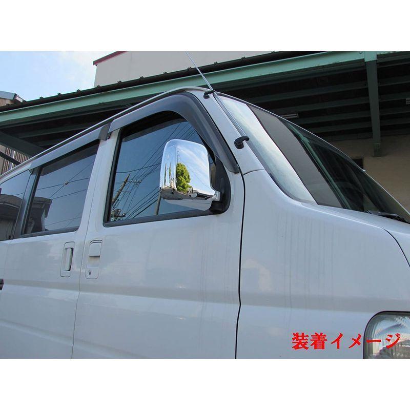 3400円 最大 Offクーポン Brightz バモス Hm1 Hm2 1型 2型 メッキドアミラーカバー Mir Sid 118 Hm M1 M2 1 2