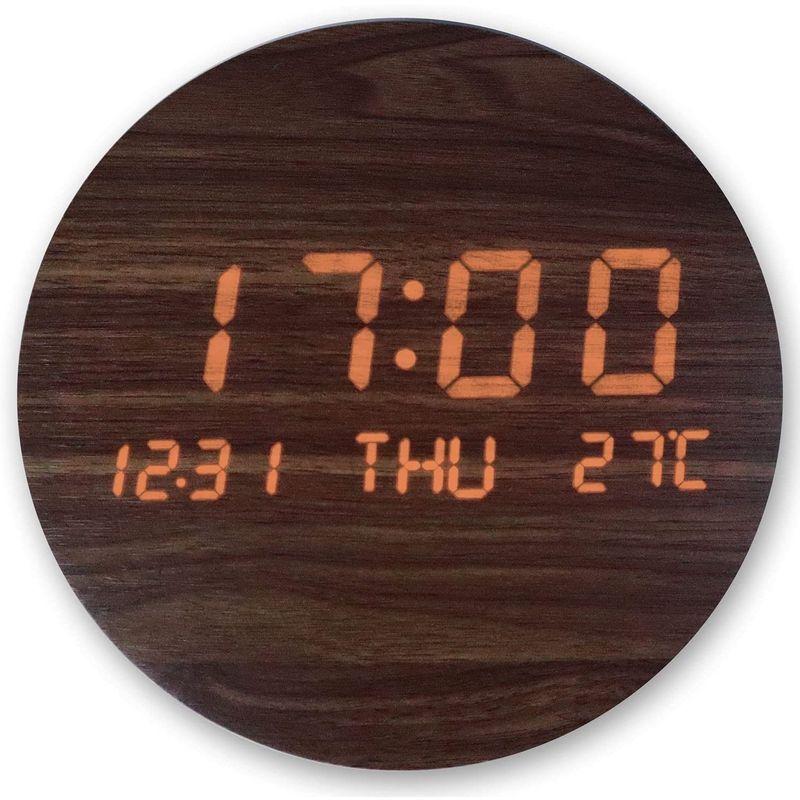 代引き人気 無線長時間航続 時計 壁掛け デジタル 掛け時計 夜の光時計おしゃれ クロック 北欧風 デジタル電子時計 自動点灯 夜でも見える Babylonrooftop Com Au