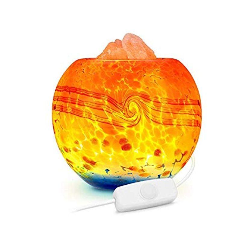 岩塩ランプ Lucktao 天然塩製ランプ Usb給電の岩塩ライト 癒しの灯りもled調光光源 空気 浄化ランプ マイナスイオンランプ スト 1saj3sxu6w 浴室 浴槽 洗面所 Kabale Go Ug