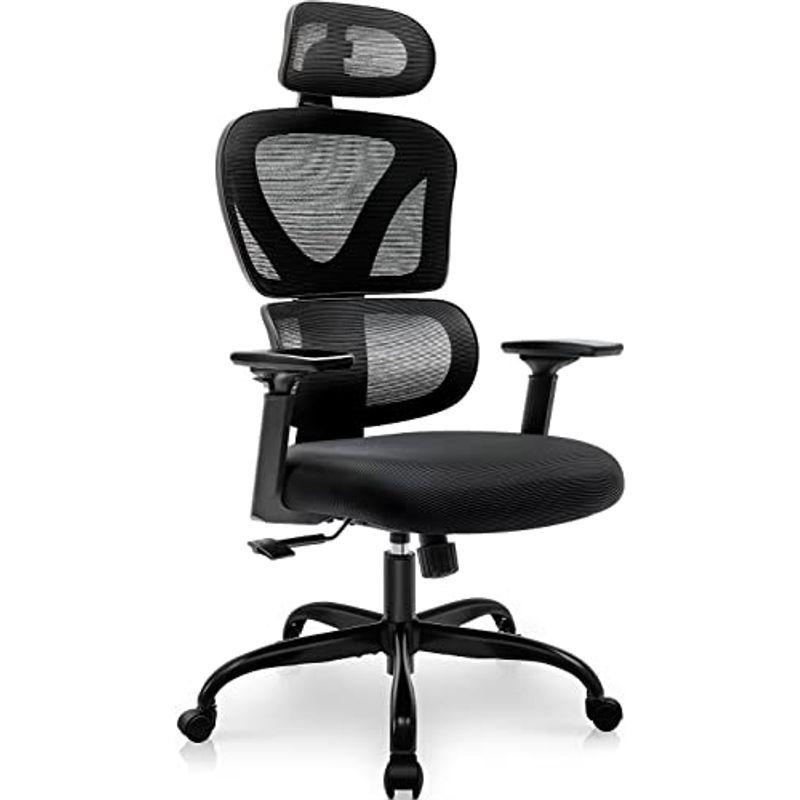 KERDOM ワークチェア リクライニングチェア オフィスチェア 人間工学椅子 デスクチェア メッシュバック 3Dアームレスト 可動式ヘッド  :20220609110001-00750:ももハウス - 通販 - Yahoo!ショッピング