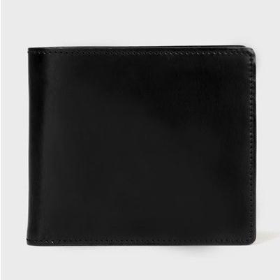 ポールスミス 財布 折財布 Pc蝋引きコードバン 二つ折り ブラック Paul Smith T006n 990 Grand Lounge 通販 Yahoo ショッピング