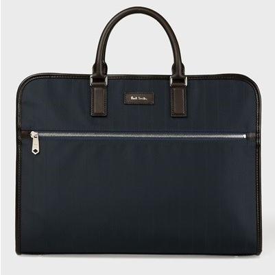 ポールスミス バッグ ブリーフケース ビジネスバッグ ピンストライプナイロン ネイビー Paul Smith N671 190 Grand Lounge 通販 Yahoo ショッピング