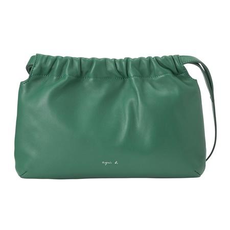 キナル別注 アニエスべー ショルダーバッグ Edie グリーン Agnes B 受注発注 Newmatic Ae